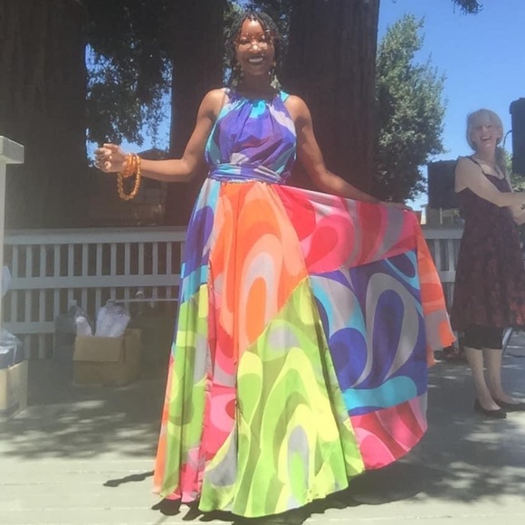 Dresses & Skirts - Beautiful Multi Colored Maxi Dress
